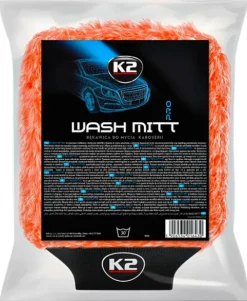 RĘKAWICA DO MYCIA AUTA K2 WASH MITT + K2 FLOSSY RĘCZNIK DO OSUSZANIA 60x90
