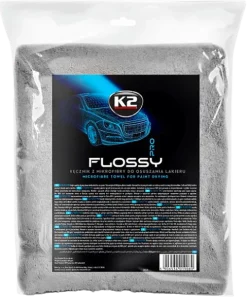 RĘKAWICA DO MYCIA AUTA K2 WASH MITT + K2 FLOSSY RĘCZNIK DO OSUSZANIA 60x90