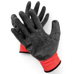 RĘKAWICE ROBOCZE OCHRONNE BHP RĘKAWICZKI MOCNE LATEX POWLEKANE ROZ. 10 XL