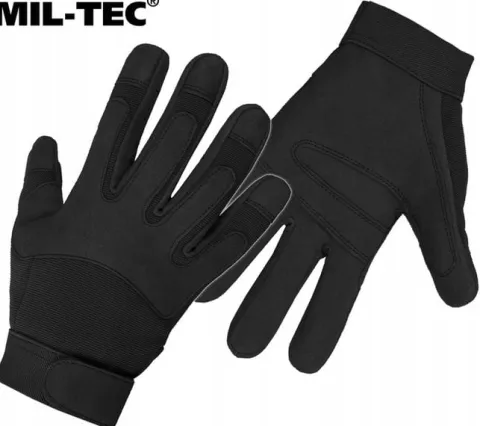 Rękawice Taktyczne Wojskowe Rękawiczki ARMY GLOVES MIL-TEC Czarne M
