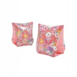Rękawki do pływania na basen plażę Intex kwiatki 23x15cm