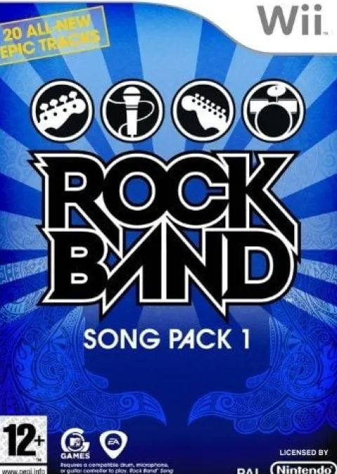 Rock Band Song Pack 1 - Wii (sama gra)