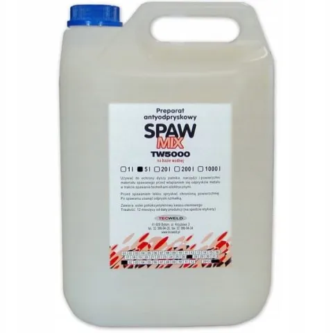 ŚRODEK ANTYODPRYSKOWY SPAWMIX TW-5000 5 L