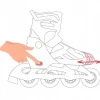 Rolki Raven Loret regulowane Mint Led 27-30