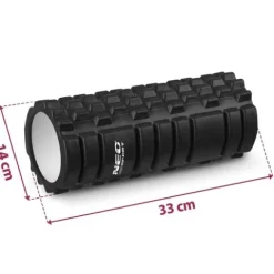Roller do ćwiczeń 33x14cm NS-953 czarny
