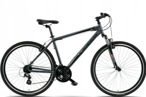 Rower crossowy Kands GRAFIT-CZARNY mat 21 cali 28