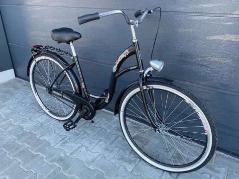 Rower Damka Damski Retro Miejski Męski Vanessa 28 Polski Producent