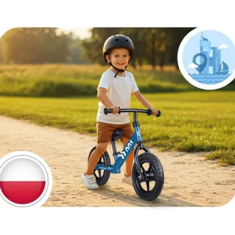 Rowerek biegowy dla dzieci Ricokids Fun Adventure