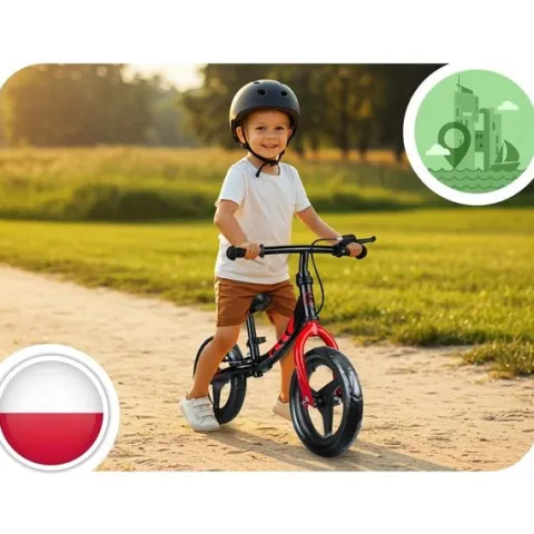 Rowerek biegowy dla dzieci Ricokids Fun Adventure