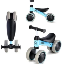 Rowerek biegowy RB002 Blue Nils Fun