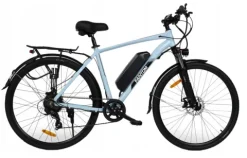 ROWER ELEKTRYCZNY MĘSKI 28 TREKKINGOWY ZE WSPOMAGANIEM 60-70km Shimano