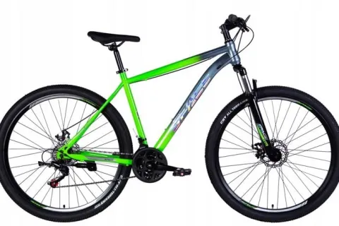ROWER GÓRSKI MĘSKI MTB 29" LEKKI 2xHAMULCE TARCZOWE AMORTYZACJA 175-185cm