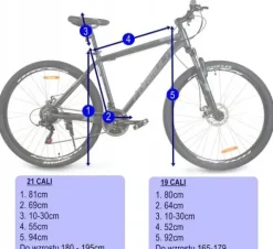 Rower górski 29 męski MTB SHIMANO cali aluminiowy hamulce