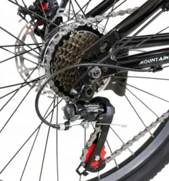 Rower górski MTB 27,5” amortyzacja 21 biegów hamulce tarczowe 160-175 cm