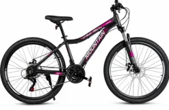 ROWER GÓRSKI MTB 26 AMORTYZACJA KOMUNIĘ DZIEWCZYNKI CHŁOPCA 130-160cm ALU