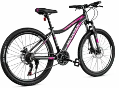 ROWER GÓRSKI MTB 26 AMORTYZACJA KOMUNIĘ DZIEWCZYNKI CHŁOPCA 130-160cm ALU