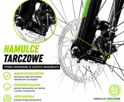 ROWER GÓRSKI MTB 26 AMORTYZACJA KOMUNIĘ DZIEWCZYNKI CHŁOPCA 130-160cm ALU
