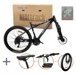 ROWER GÓRSKI MTB 21 BIEGÓW 2 TARCZE STALOWA RAMA 15