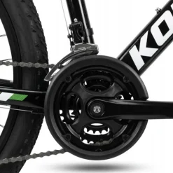 ROWER GÓRSKI MTB 24 CALI NA KOMUNIĘ AMORTYZACJA HAMULCE TARCZOWE 125-150cm