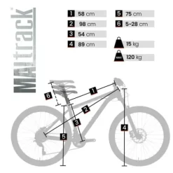 Rower Górski MTB MalTrack BLACK 27,5''