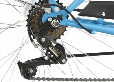 Rower miejski Citybike 28 cali damski Niebieski