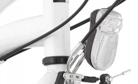 Rower miejski Citybike S7B 28 cali damski Biały