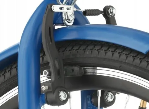 Rower miejski Citybike S7B 28 cali damski Granatowy