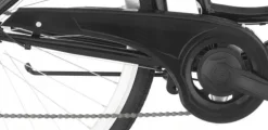 Rower miejski Citybike S7B 28 cali damski Czarny