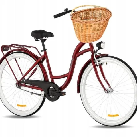 ROWER MIEJSKI DAMSKI 28 LEKKA DAMKA ORLANDO ECO RETRO MĘSKI + GRATIS