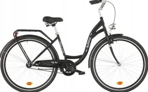 Rower miejski INDIANA Moena S1B 28 cali damski Czarny