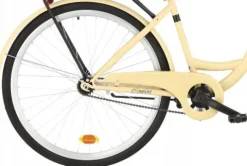 Rower miejski Retro 28 cali damski Cappuccino