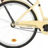 Rower miejski Retro 28 cali damski Cappuccino
