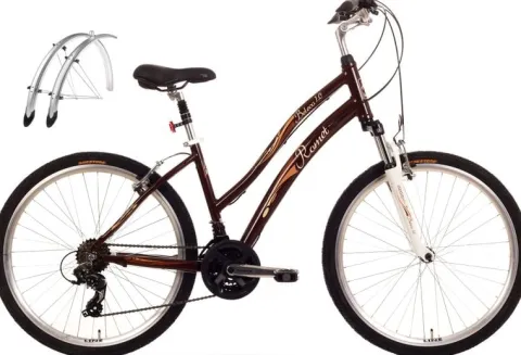 Rower Miejski 26 Romet Belleco 1.0 CITY Brązowy 18