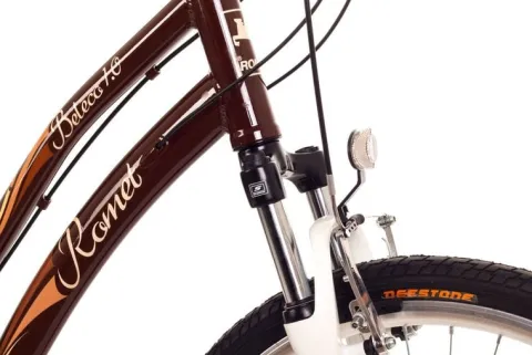 Rower Miejski 26 Romet Belleco 1.0 City Brązowy 16