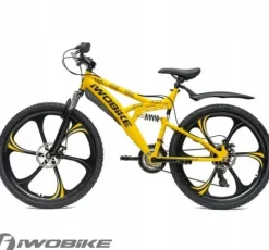 Rower Męski Damski Górski Koła 26 MTB Shimano IWOBIKE 2025 Full Amory