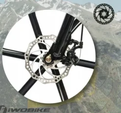 Rower Męski Damski Górski Koła 26 MTB Shimano IWOBIKE 2025 Full Amory