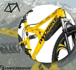 Rower Męski Damski Górski Koła 26 MTB Shimano IWOBIKE 2025 Full Amory