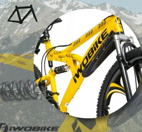 Rower Męski Damski Górski Koła 26 MTB Shimano IWOBIKE 2025 Full Amory