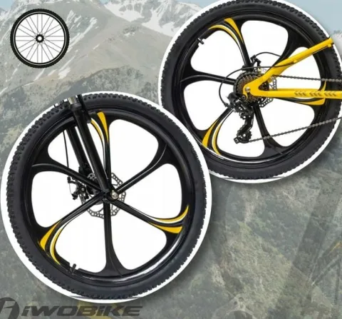 Rower Męski Damski Górski Koła 26 MTB Shimano IWOBIKE 2025 Full Amory