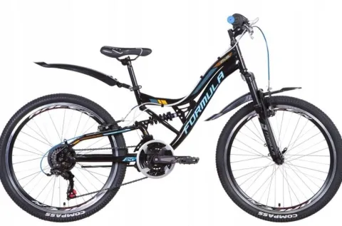 Rower MTB Velotrade ATLAS czarny rama 14 KOLORY