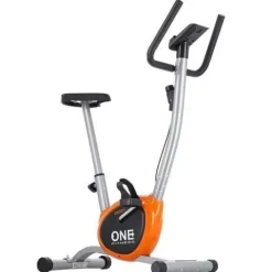 Rower stacjonarny treningowy RW3011 One Fitness pomarańczowo-srebrny