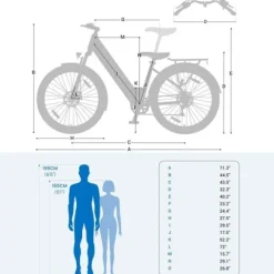 ROWER TOUROLL J1 ST ELEKTRYCZNY MESKI TREKKINGOWY 250W 100KM 15.6AH