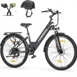 ROWER TOUROLL J1 ST ELEKTRYCZNY MESKI TREKKINGOWY 250W 100KM 15.6AH