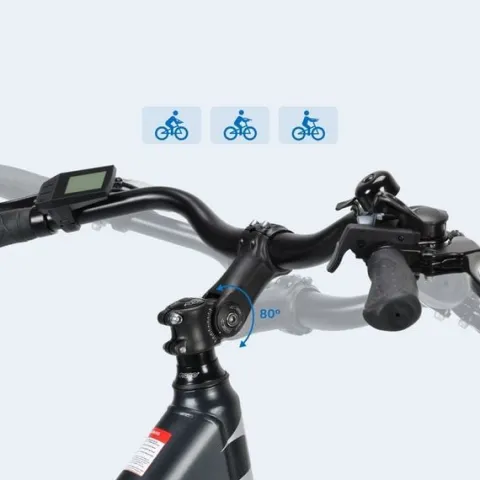 ROWER TOUROLL J1 ST ELEKTRYCZNY MESKI TREKKINGOWY 250W 100KM 15.6AH