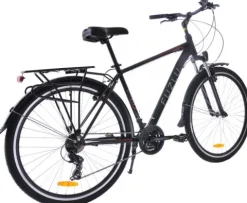 Rower trekkingowy 28 Fuzlu Core Men amor. (20") czarny/czerwony/biały połysk