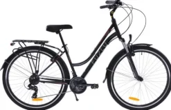 Rower trekkingowy 28 Fuzlu Core Lady amor. 18" czarny/czerwony/biały