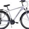 Rower trekkingowy Fuzlu Core męski amt srebrno-szary 19"