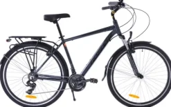 Rower trekkingowy 28 Fuzlu Escape 1.0 Men (20") grafit/czarny/czarny połysk
