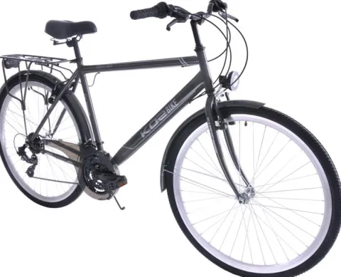 Rower trekkingowy męski 28 Kozbike DENVER (21") grafitowy (21 biegów) (K13)