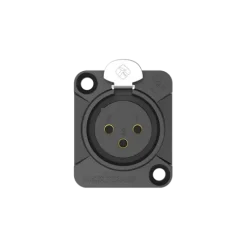 Roxtone gniazdo tablicowe XLR RX3FD-BG
